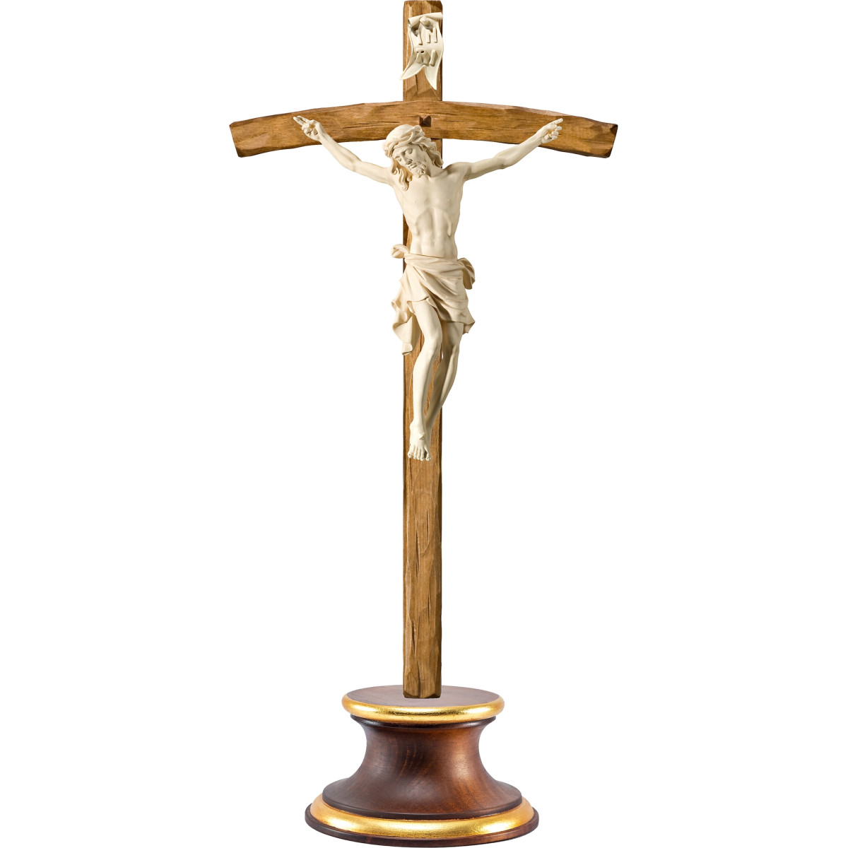 Cristo Pisa en pedestal